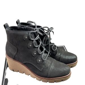 MIA GRANT BLACK BRUS WOMEN'S BOOTS SIZE 9.5 M